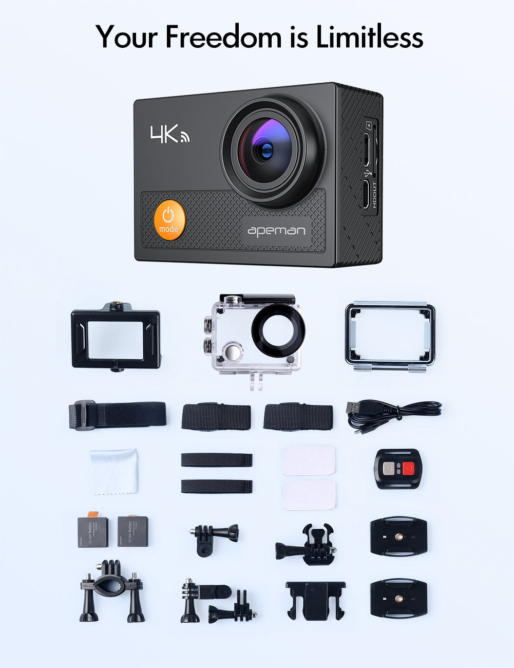 Wholesale APEMAN A77 Action Camera