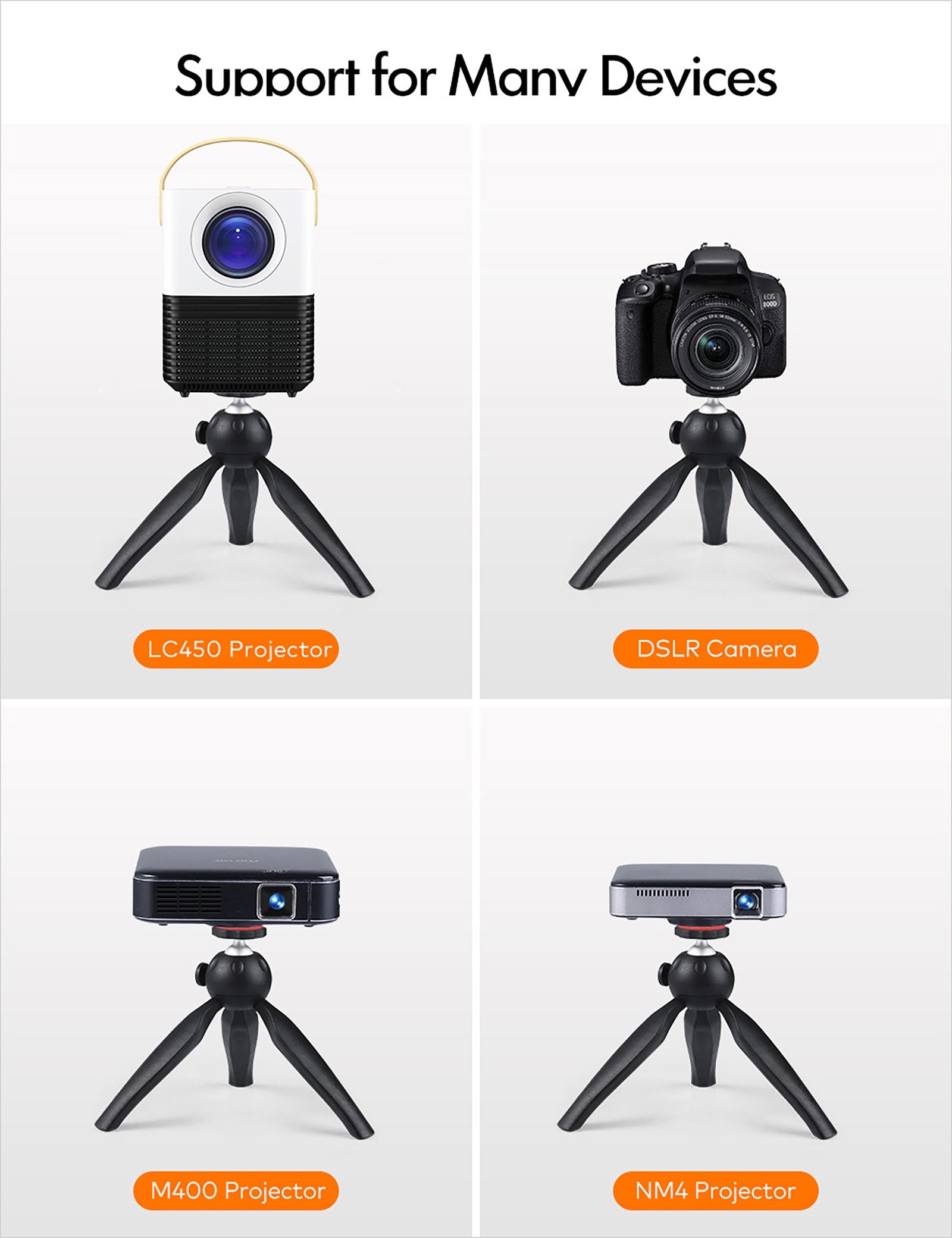 APEMAN TP10 Mini Tripod Projector 