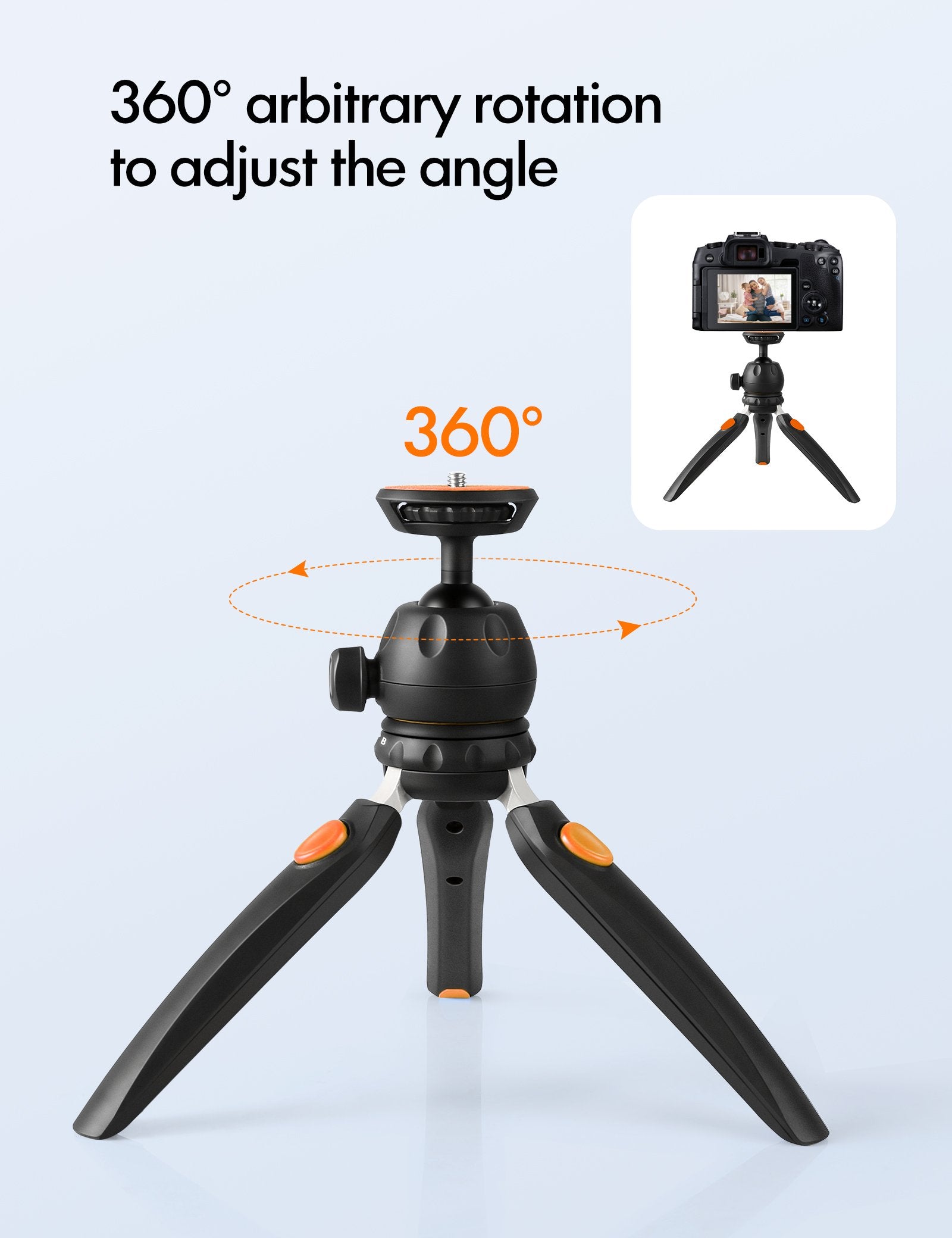 APEMAN TP12 Mini Portable Projector Tripod