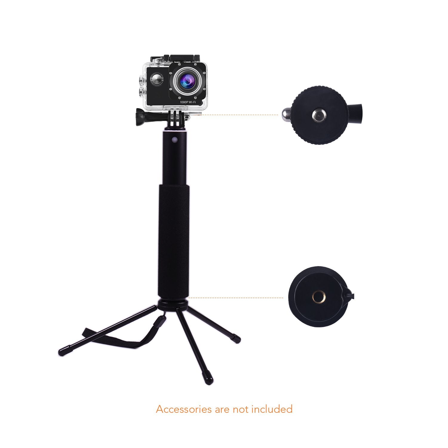 APEMAN SS150 Action Camera Selfie Pack