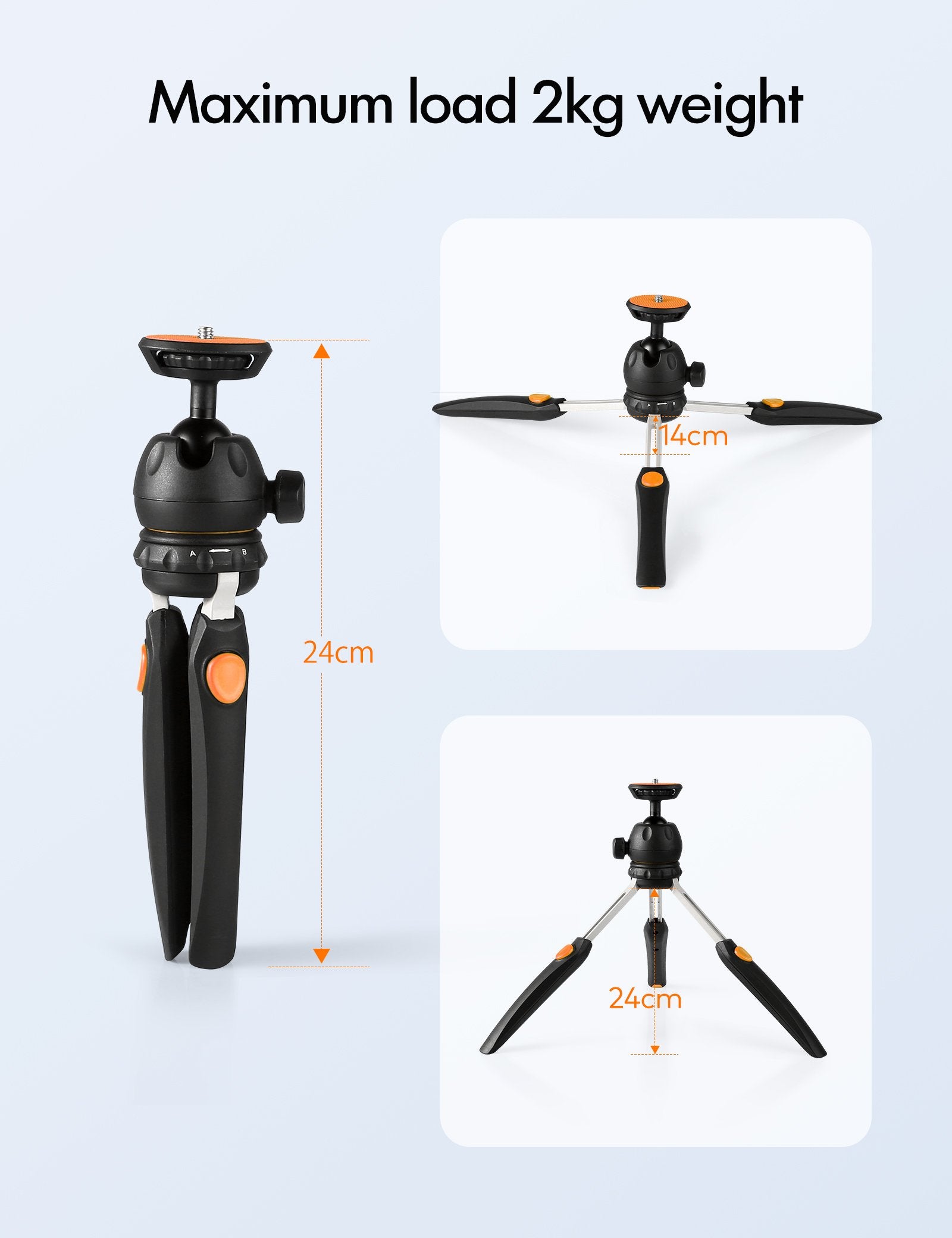 APEMAN TP12 Mini Portable Projector Tripod