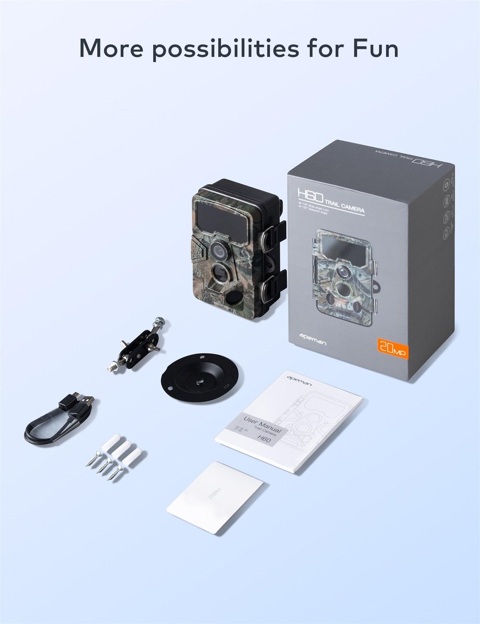 APEMAN H60 Wildlife Camera