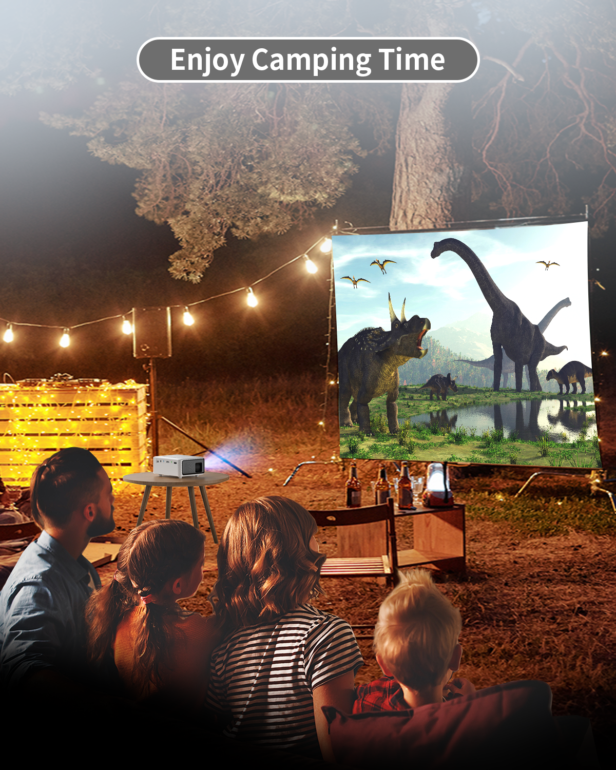 apeman LC500 Lower Noise Cost-effective Projector